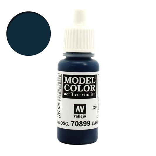Vallejo Model Color Dark Prussian Blue Acrylic Paint 70899