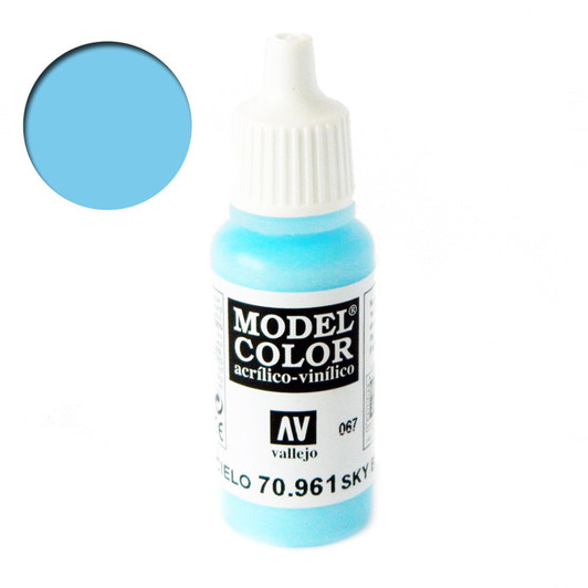 Vallejo Model Color Sky Blue Acrylic Paint 70961