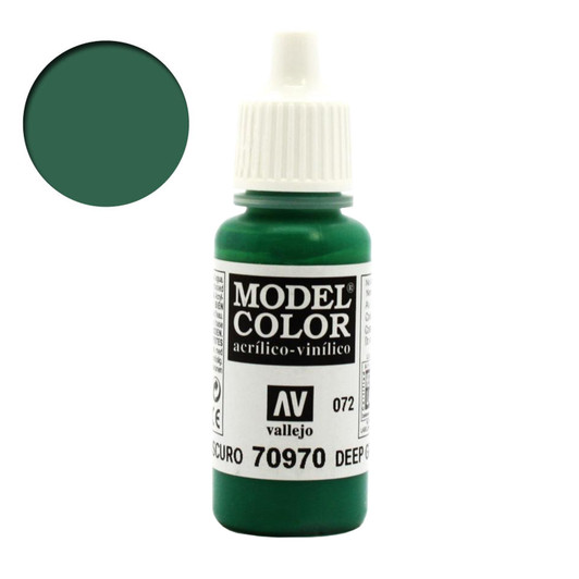 Vallejo Model Color Deep Green Acrylic Paint 70970