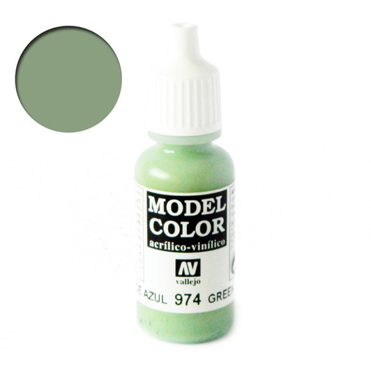 Vallejo Model Color Green Sky Acrylic Paint 70974 Vallejo Model Color Green Sky Acrylic Paint 70974
