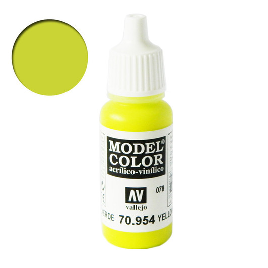 Vallejo Model Color Yellow Green Acrylic Paint 70954