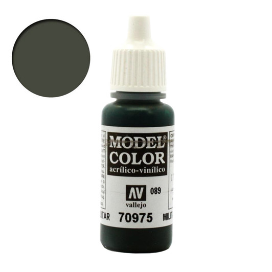 Vallejo Model Color Military Green Acrylic Paint 70975