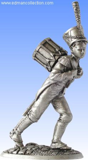 The Drummer Boy - Antique Finish Pewter Miniature