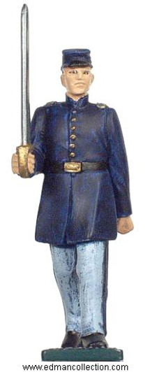 Irish Brigade Union Army Officer pewter figure