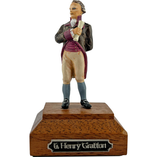 Henry Gratton Painted Pewter Miniature