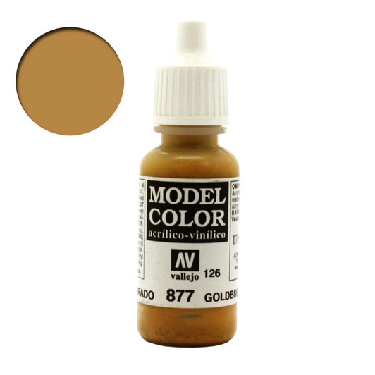 Vallejo Model Color Gold Brown 70877