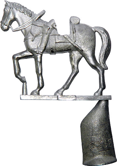 Mould 3120 Austrian Cuirassier horse casting.