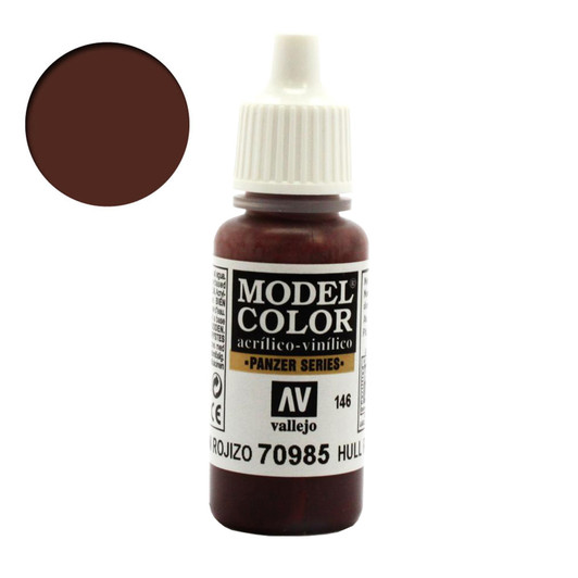 Vallejo Model Color Hull Red Acrylic Paint 70985
