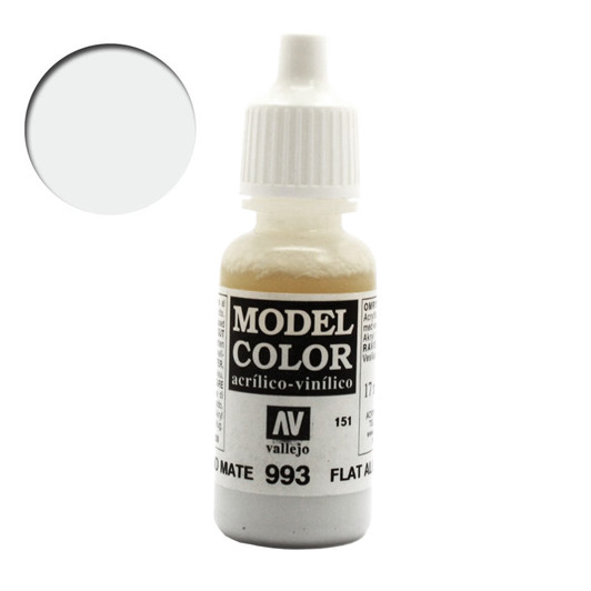 Vallejo Model Color White Grey acrylic paint 70993
