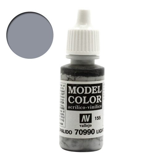 Vallejo Model Color Light Grey Acrylic 70990