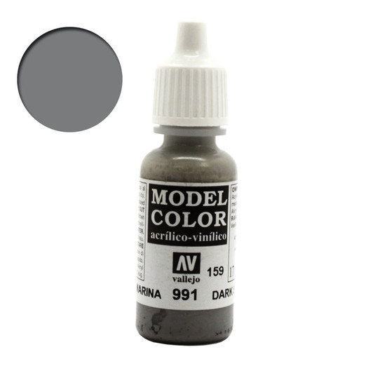 Dark Sea Grey Vallejo Model Color Acrylic Paint 70991