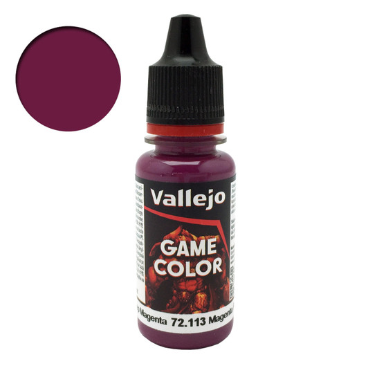 72113 Vallejo Game Color Deep Magenta Acrylic Paint