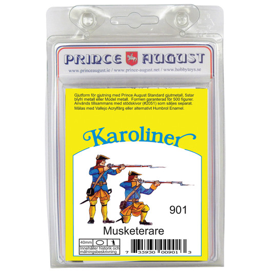 PAS901 Karoliners Musketeers - Standing and Kneeling label