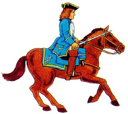 Karoliner Cavalry Officer