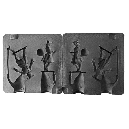 PA953 Karoliner Artillery men mould