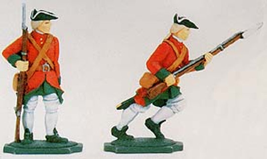Irish Wild Geese Infantry Soldiers Standing and Running