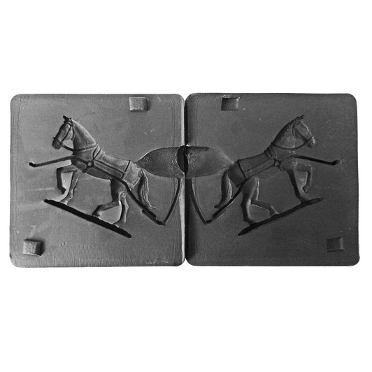 PAi956 Irish Wild Geese Artillery Carriage Horse mould