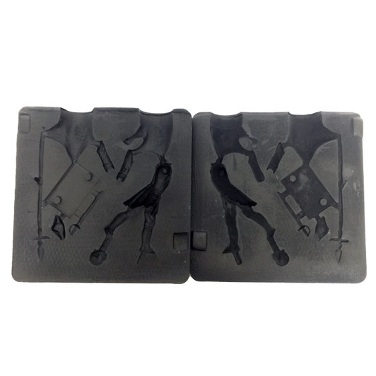 Prussian Officer walking moulds