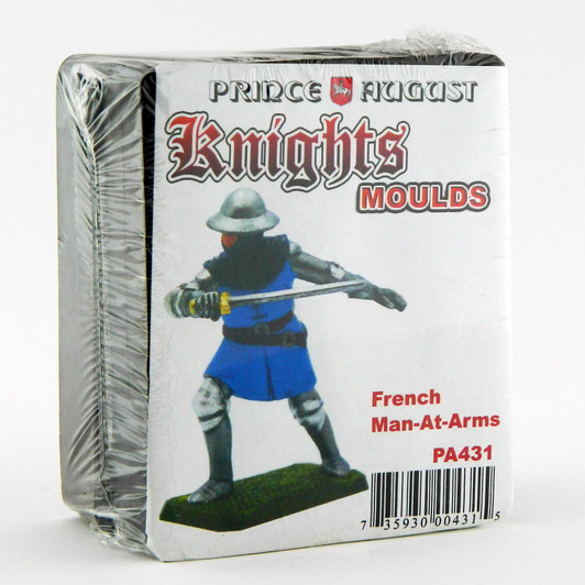 Medieval French Men-At-Arms moulds