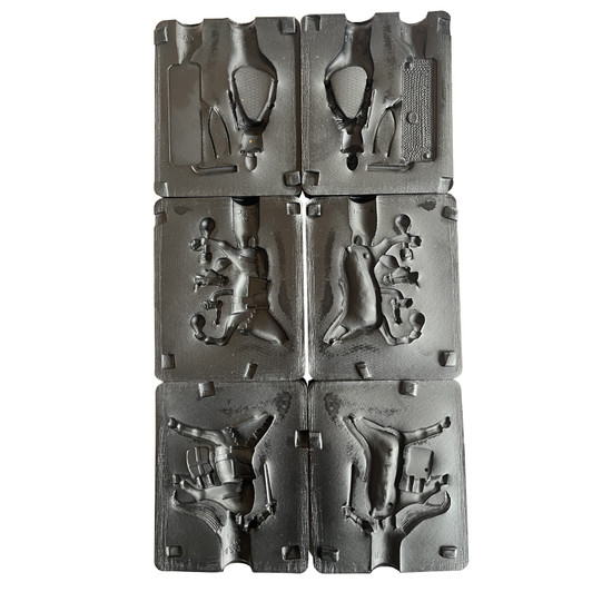 Medieval French Mounted Knight moulds