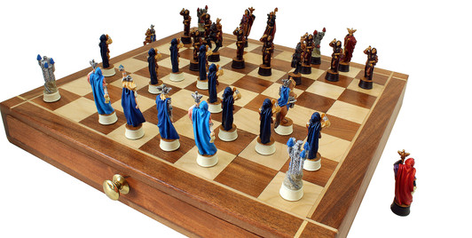 Fantasy Chess Set 54mm Scale Moulds: The Servants of the Shadow's side