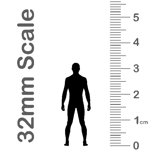 32mm scale chart