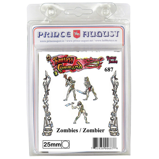 Prince August Hobby Casting Stampo – 3X Fantasy 25mm Orc