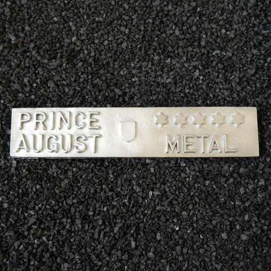 PA2060 5 Star pewter metal ingot.