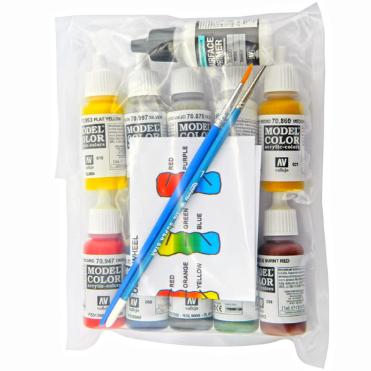 Vallejo Paints 17ml Bottle Napoleonic Model Color Paint Set (16