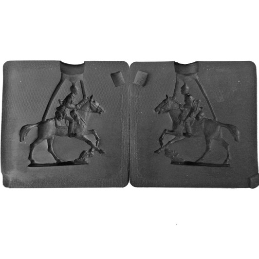  Soldier on galloping horse mould