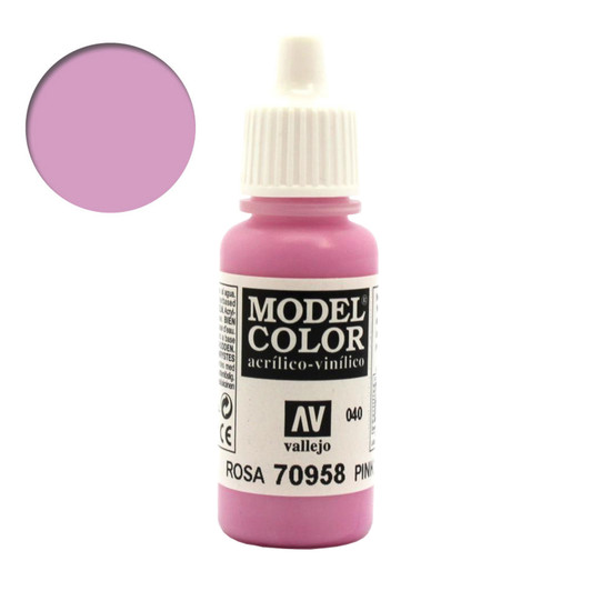 Pink Vallejo Model Color Acrylic Paint 70958