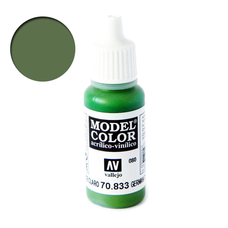 Germ. Cam. Bright Green Vallejo Model Color Acrylic Paint 70833