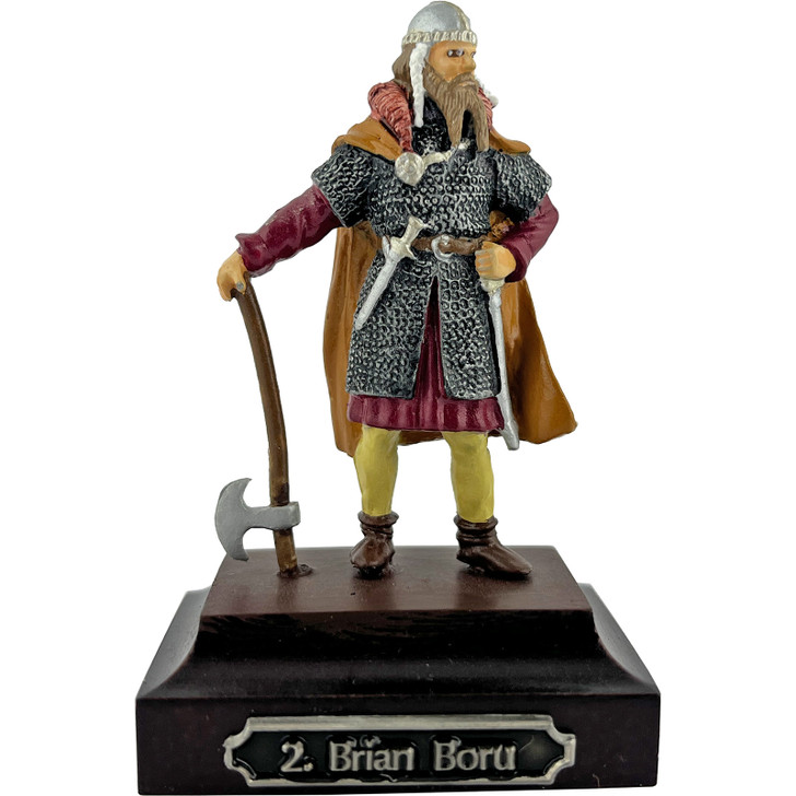 54mm scale Brian Boru Painted Pewter Miniature