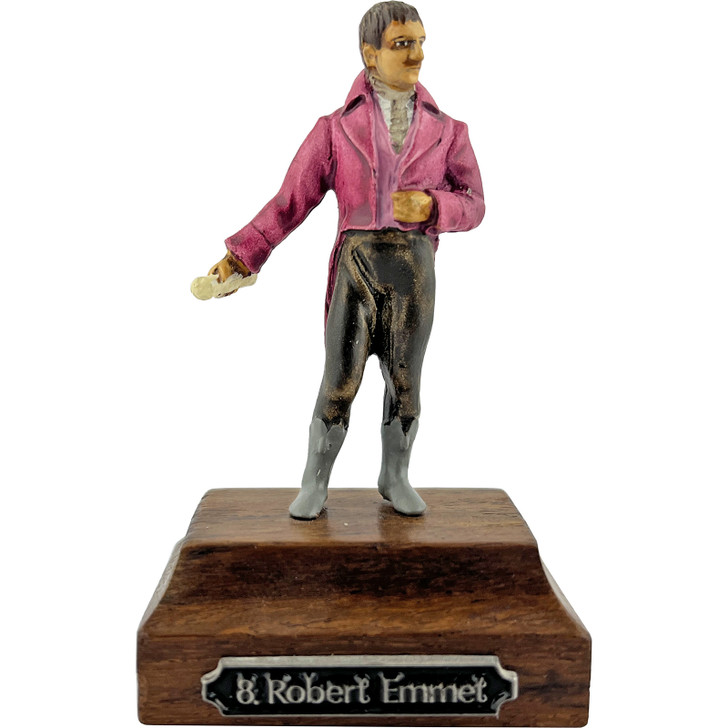 54mm scale Robert Emmet Painted Pewter Miniature