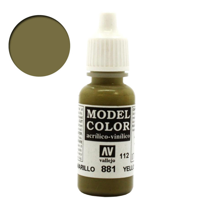 Vallejo Model Color Dark Yellow Green 70881