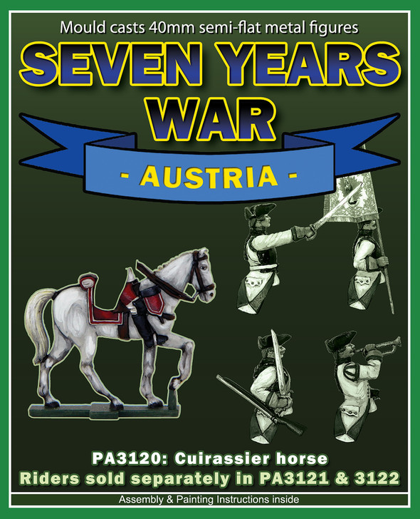 PA3120 Austrian Cuirassier Horse mould