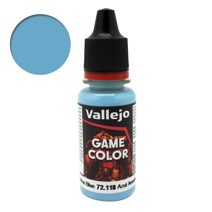 72118 Vallejo Game Color Sunrise Blue Acrylic Paint