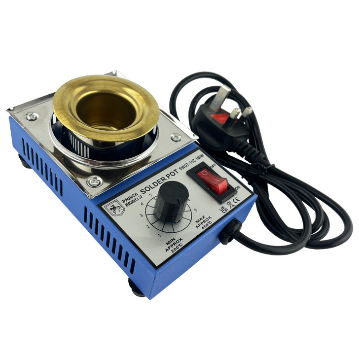 Mini Solder Pot for soldier copper wire - UK plug version.
