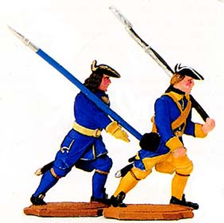 Karoliner Officer and Musketeer