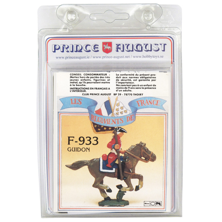 PAF933 French Regiments 1750 Cavalry label