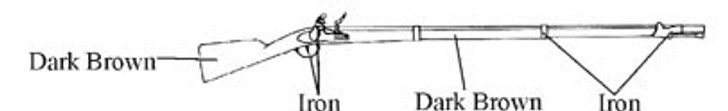 Painting instructions for Infantryman Advancing with Rifle