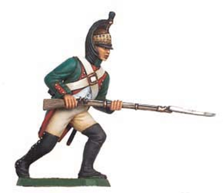 French Foot Dragoons - 2nd Regiment. Trooper painted by Jacques Cadavico