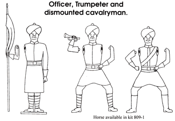 30th Royal Lancers (Gordons Troop) illustration