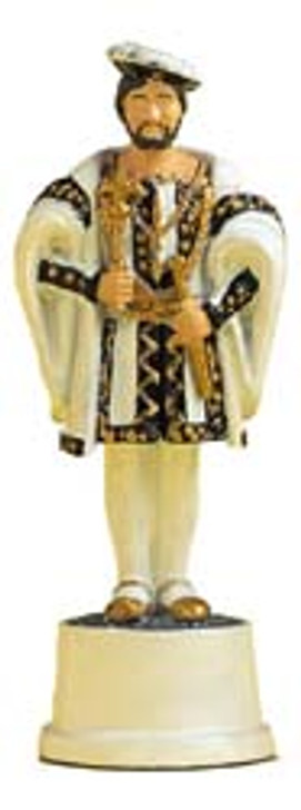 Field of Cloth of Gold Chess set: Francis 1st side: King