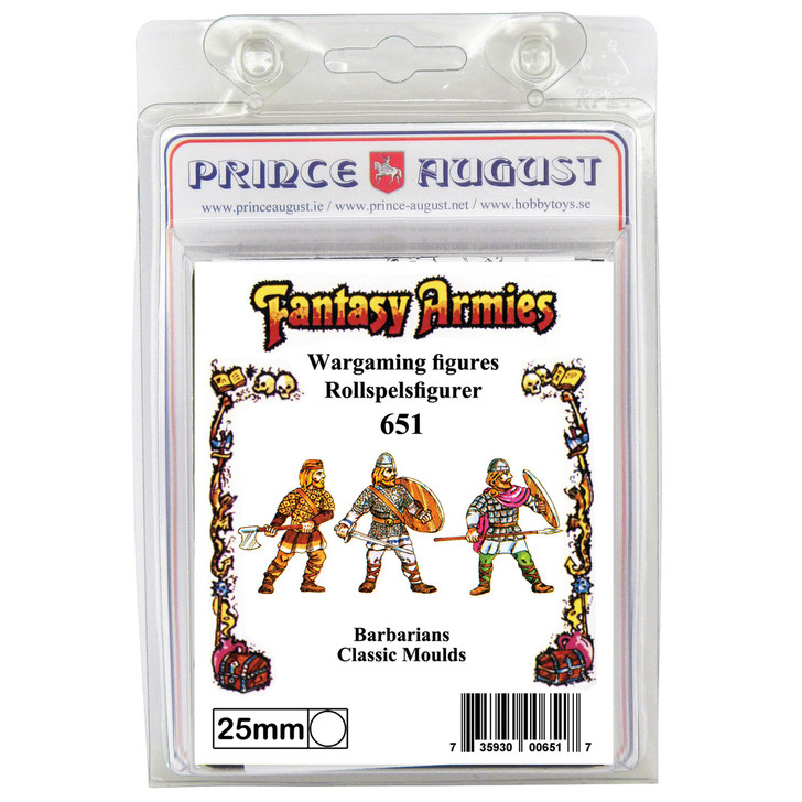 PA651 Fantasy Armies - 3 Barbarians