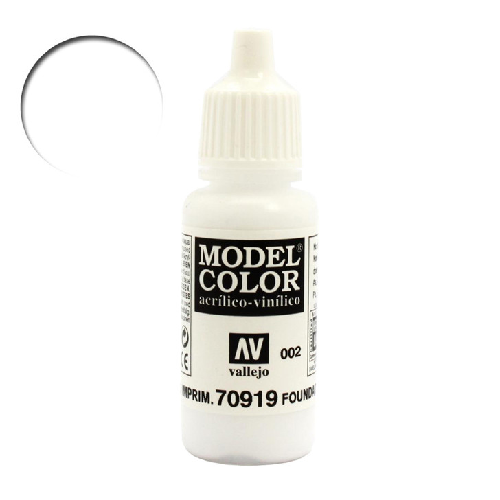 Cold White Vallejo Model Color Acrylic Paint 70919 / 002