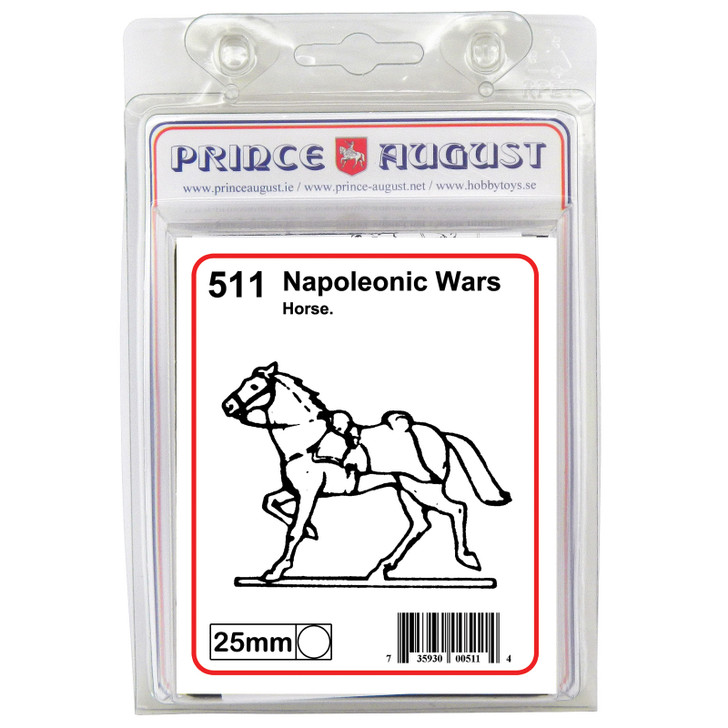 PA511 Napoleonic wars horse label