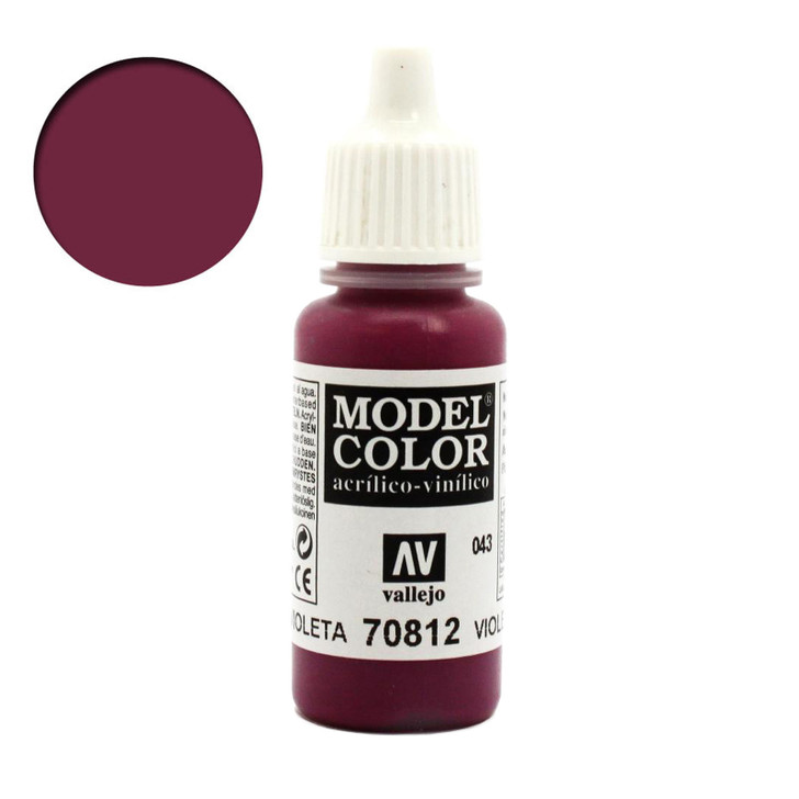 Vallejo Model Color Violet Red Acrylic Paint 70812