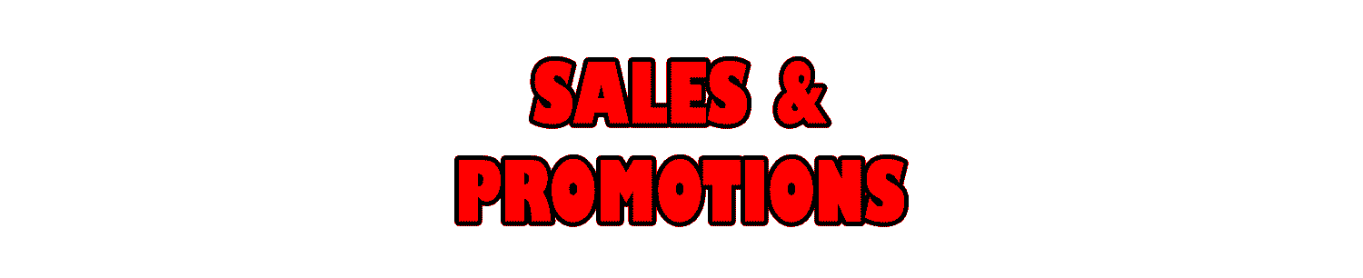 Sales and Promotions