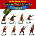 100+ Pack  Seven Years War Russian moulds.